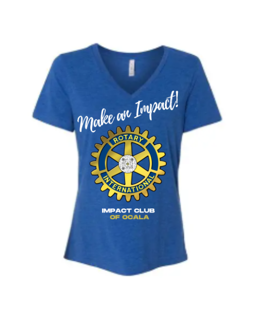 Rotary Club Impact V-neck Tshirt
