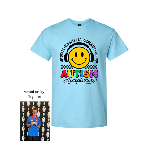 Autism Awareness Smiley